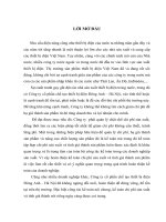 Kế toán chi phí sản xuất và tính giá thành sản phẩm ở Công ty cổ phần chế tạo thiết bị điện Đông Anh – Hà Nội.doc