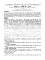 ảnh hưởng của mức độ chín đến chất lượng hạt của quả dưa leo