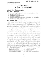 Bài giảng hệ thống viễn thông - Chương 4