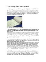  33 câu hỏi đáp về hoá đơn tự đặt, tự in