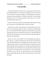 Phân tích động thái giá cổ phiếu và tính thanh khoản của một số cổ phiếu trên thị trường chứng khoán VN.DOC