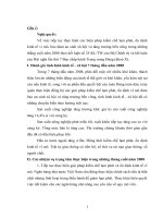 C1 Tình hình kinh tế - xã hội, nhiệm vụ trọng tâm và tình hình thực hiện. C2 Hệ thống an sinh xã hội hiện nay bao gồm rất nhiều các thành tố và nhiều chương trình khác nhau