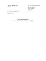 báo cáo gia nhập lộ trình 1