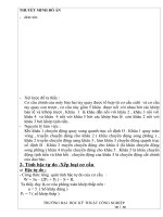 Cơ cấu chính của máy bào hai tay quay