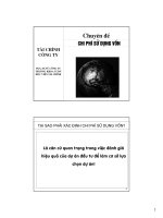 chuyên đề chi phí vốn