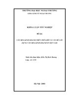 Văn hóa kinh doanh trên thế giới và vấn đề xây dựng văn hóa kinh doanh ở việt nam.doc