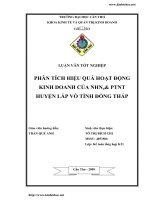 Phân tích hiệu quả hoạt động kinh doanh của NHNo& PTNT huyện Lấp Vò tỉnh Đồng Tháp.pdf