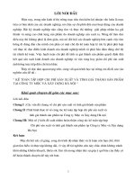 Kế toán tập hợp chi phí sản xuất và tính giá thành sản phẩm tại Công ty Mộc và xây dựng Hà Nội.DOC