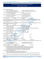 Bài 1: Tính chất chung của kim loại