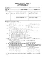 Đề thi môn Kinh tế quốc tế - Đề số 2