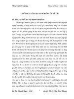 Giải pháp nâng cao hiệu quả sử dụng vốn kinh doanh tại Xí nghiệp sản xuất và dịch vụ Sông Lam ( Chuyên đề tốt nghiệp).doc