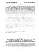 Báo cáo thực tập Tại Công ty lắp máy và thí nghiệm cơ điện Hà Nội.DOC