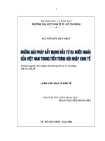 Những giải pháp đẩy mạnh đầu tư ra nước ngoài của việt nam trong tiến trình hội nhập kinh tế.pdf