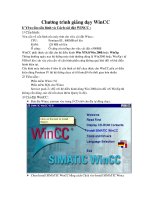 Chương trình giảng dạy WinCC