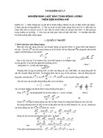 Bảo toàn động lượng trên đệm khí