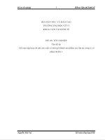 Kế toán tập hợp chi phí sản xuất và tính giá thành sản phẩm xây lắp tại công ty cổ phần Hà Đô 1.doc