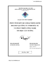 Phân tích kết quả hoạt động kinh doanh tại Công ty TNHH Cát Tường.pdf