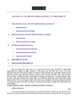 Chương 16: Các phương trình maxwell và sóng điện từ