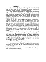 Các phương pháp xác định giá trị NVL xuất dùng và ảnh hưởng của nó tới chi phí sản xuất, giá vốn hàng bán và lãi trong kỳ của doanh nghiệp.DOC