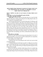 Một số biện pháp nhằm đẩy mạnh xuất khẩu thuỷ sản vào thị trường mỹ tại công ty chế biến và xuất khẩu thuỷ sản thọ quang.doc