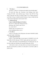 Báo cáo thực tập Tại Công ty CP bất động sản.DOC