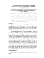 Báo cáo nghiên cứu kho học DNA