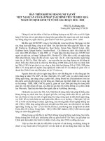 Bàn thêm khủng hoảng nợ tại mỹ việt nam cần có giải pháp tài chính tiền tệ hiệu quả nhằm ổn định kinh tế vĩ mô giai đoạn 2010 - 2020