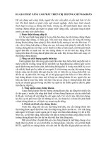 Giải pháp nâng cao phát triển thị trường chứng khoán