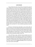 Hạch toán kế toán nguyên vật liệu - công cụ dụng cụ tại Công ty Bê tông xây dựng Hà Nội.DOC
