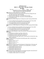 Đề luyện thi đại học vật lí 5