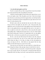 Đổi mới chính sách thu hồi, chuyển đổi mục đích sử dụng đất trong điều kiện CNH, ĐTH ở Việt Nam thời kỳ 2006-2010 (qua tình hình của thành phố Hà Nội).docx