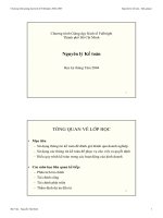 Phân loại kế toán