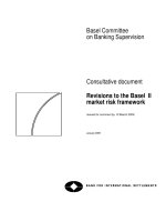 Consultative document Revisions to the Basel II market risk framework