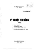 Kỹ thuật thi công - p1
