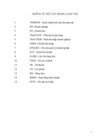 Tổ chức công tác kế toán bán hàng và xác định kết quả kinh doanh tại công ty Cổ phần An VIỆT.docx