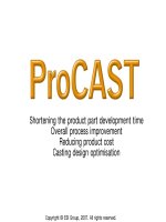 ProCAST General Presentation