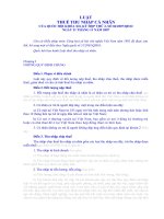 Luật thuế thu nhập cá nhân