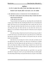 Công tác kiểm toán chu trình mua hàng và thanh toán của khách hàng tại công ty kiểm toán Hà Nội