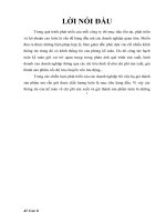 Hoàn thiện kế toán chi phí sản xuất và tính giá thành sản phẩm tại Công ty TNHH Thương Mại Toàn Mỹ.DOC