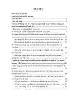 Dệt may Việt Nam trong thời kì hội nhập kinh tế quốc tế.DOC