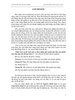 Phân tích và đề xuất một số biện pháp đẩy mạnh tiêu thụ sản phẩm của nhà máy bia Đông Nam á.doc