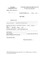 Thư mời (Mẫu 1)