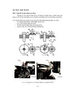 Chuyển động học trong máy cắt kim loại - Chương 5