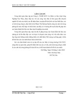 Đánh giá thực trạng công tác kế toán và một số giải pháp nhằm hoàn thiện công tác kế toán vốn bằng tiền tại công ty TNHH MTV Cơ Điện và Xây Lắp Công Nghiệp Tàu Thủy.doc