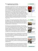 Báo cáo ngành hàng chè quý III/ 2006