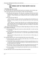 Thiết kế Âu tàu - Chương 6