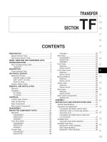 Shop manual ô tô NISSAN 2000 Xterra - P23