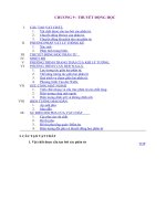 Chương 9: Thuyết động học