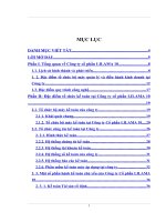 hạch toán kế toán chủ yếu của Công ty Cổ phần LILAMA.DOC