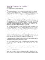 Tại sao người giàu hay bị phá sản